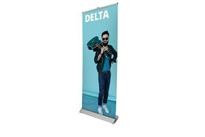 LUX RollUP 85mono DELTA  --- da Eur  80,90 stampa inclusa !  (LBF_530gr).. 