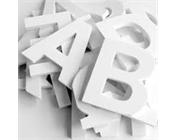 LETTERE FOREX 5MM - H25CM 