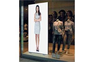 LIGHT BOX TOTEM 100x200CM MONO
