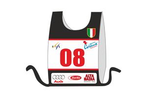 PETTORINE M TNT 40x50 CM LACCETTI FUSTELLATI