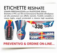  ETICHETTE RESINATE 