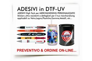 ETICHETTE/TRASFER per TESSUTI ed OGGETTI DTF 