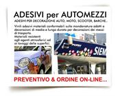  Preventivo ADESIVI PER VEICOLI