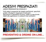 ADESIVI PRESPAZIATI