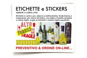 ETICHETTE ADESIVE