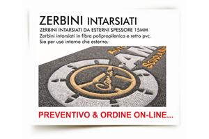 ZERBINI INTARSIATI,TAPPETINI PRINTCARPET,ECOCARPET  