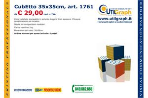 1761 CubEtto 35x35cm..