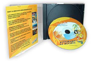 Stampa quadricromia DVD-R Jewel Case e copertina