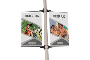 BORDER FLAG SMALL 90x90cm ---> da Eur 199,50 stampa inclusa ! (PUNTALE e/o BASE escluse)